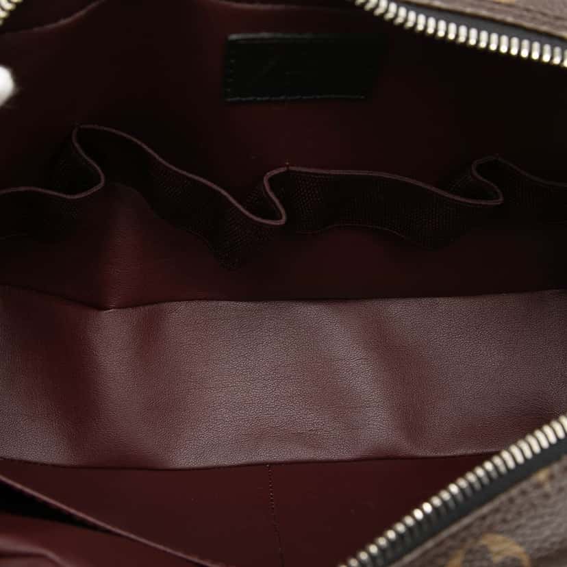 Louis Vuitton Monogram Macassar Toilet Pouch GM Brown Very good condition - Model View