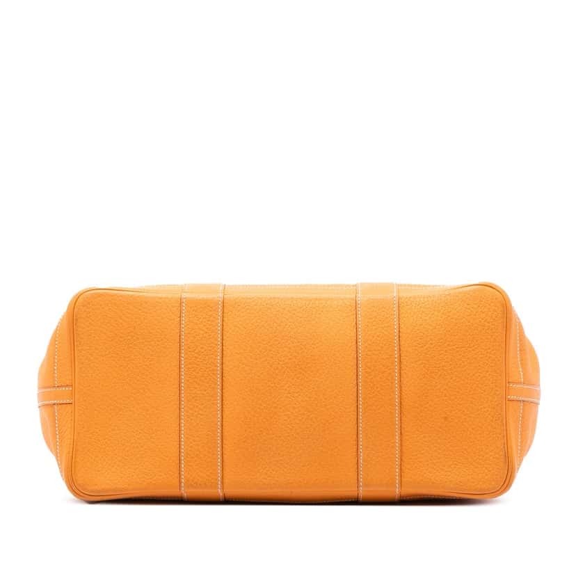 Hermès Negonda Garden Party 36 Orange Leather Very good condition - Inside View