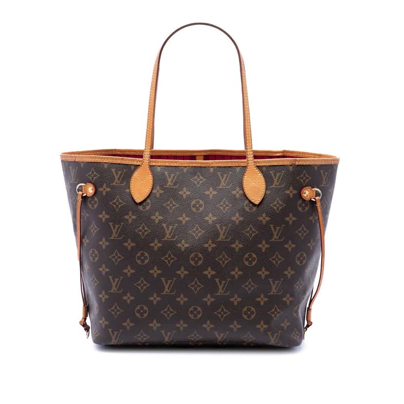 Louis Vuitton Monogram Neverfull MM Brown Very good condition - Front View