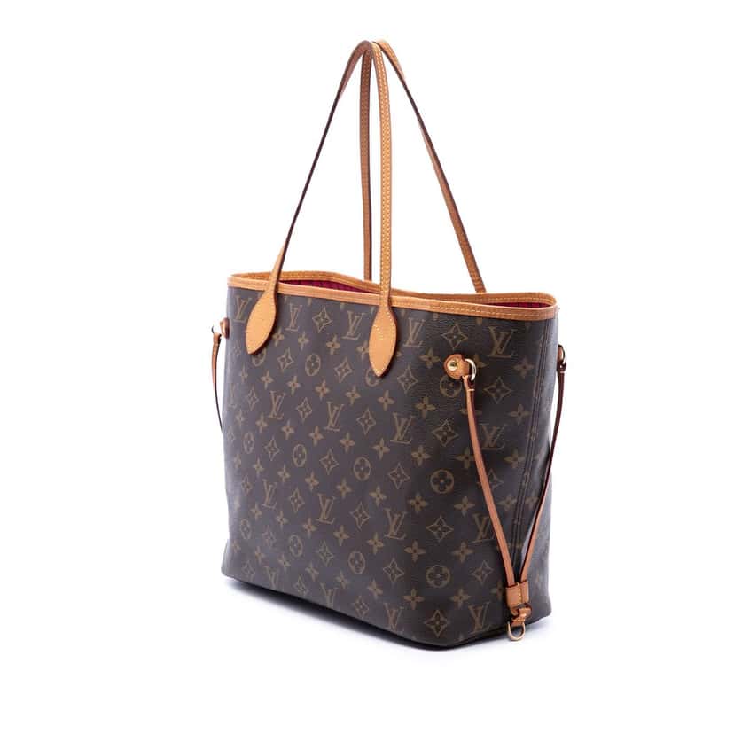 Louis Vuitton Monogram Neverfull MM Brown Very good condition - Back View