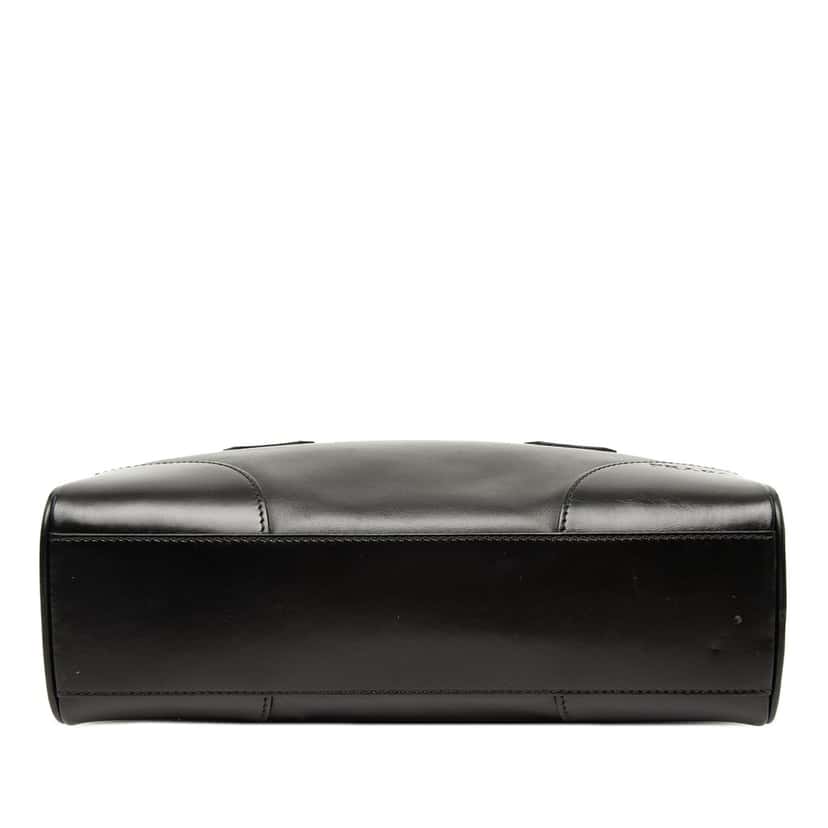 Prada Soft Calf Bowling Bag Black Leather Very good condition - Inside View