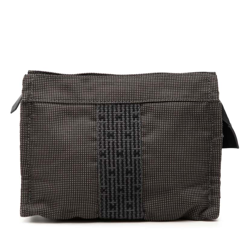 Hermès Canvas Herline Pouch Other Very good condition - Front View