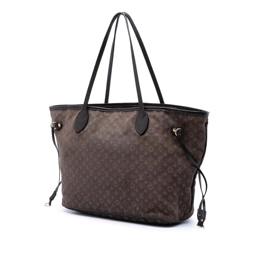 Louis Vuitton Monogram Idylle Neverfull MM Brown Very good condition - Back View