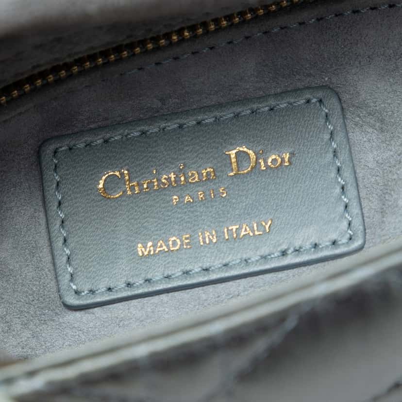 Dior Mini Satin Cannage Swarovski Crystal Lady Dior Other Very good condition - Box View