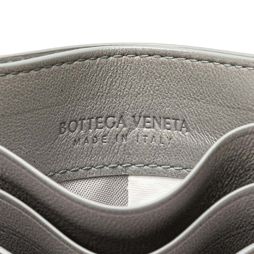 Bottega Veneta Lambskin Intrecciato Credit Card Case Other Leather Very good condition - Box View