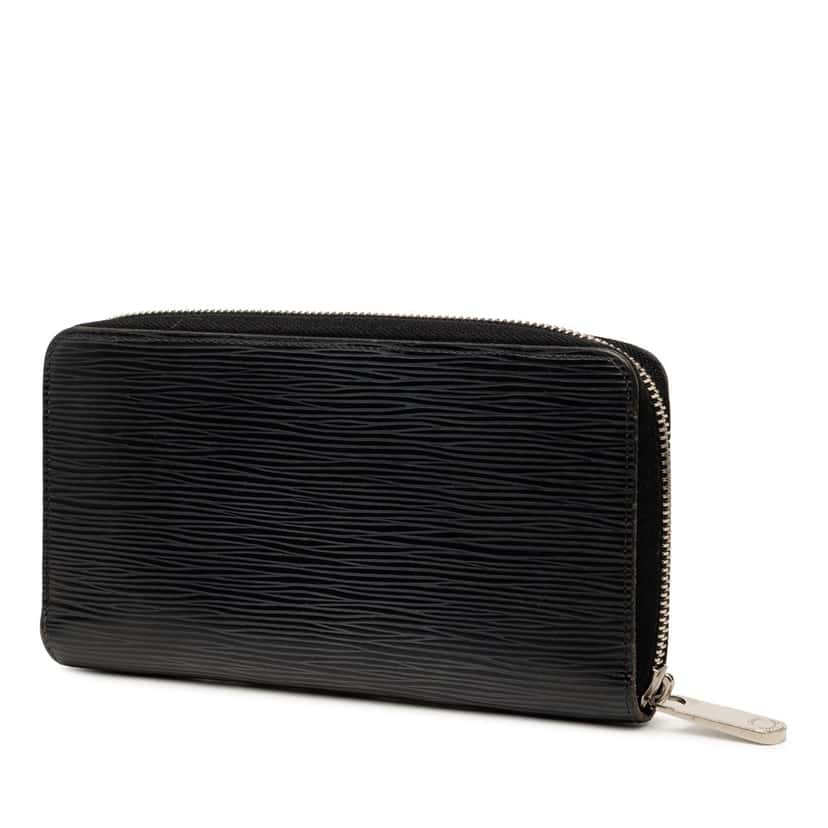 Louis Vuitton Epi Zippy Long Wallet Black Leather Very good condition - Back View