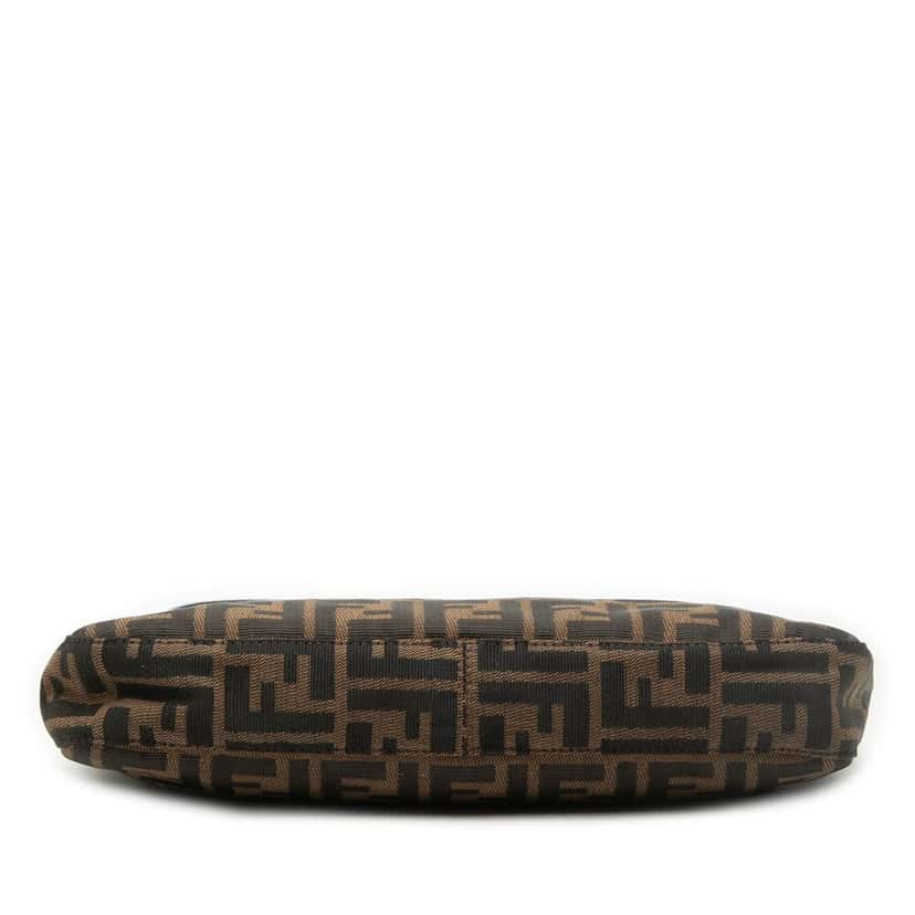 Fendi Zucca Canvas Shoulder Bag Brown Very good condition - Inside View