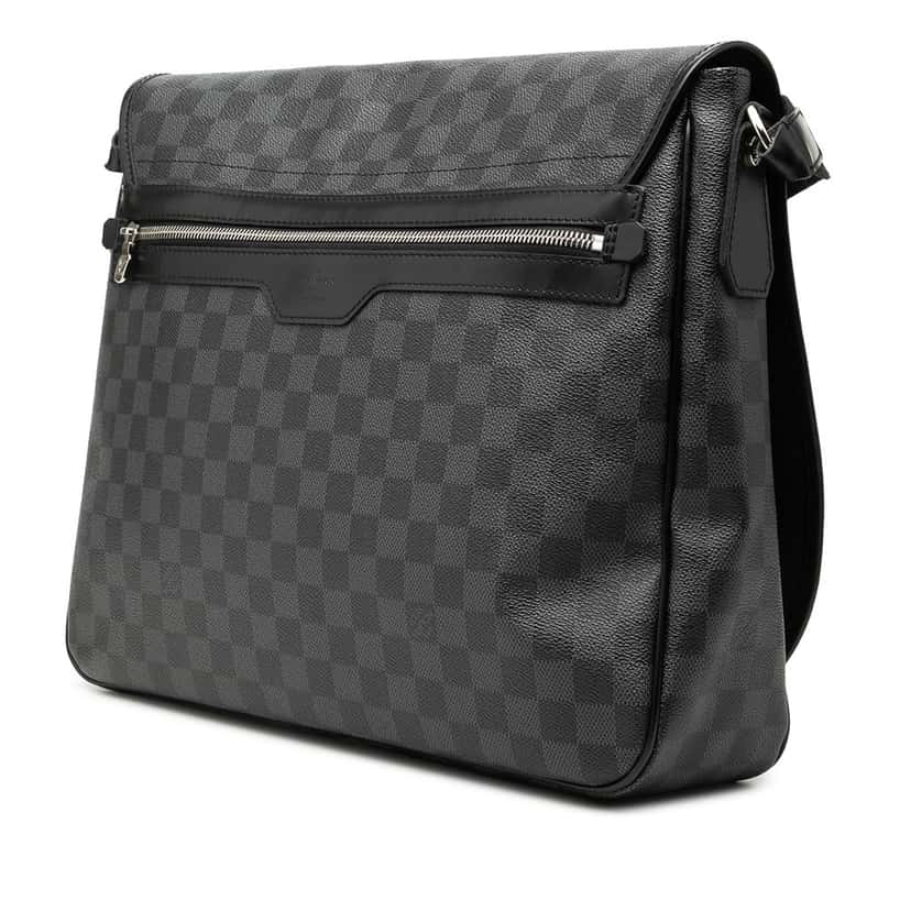 Louis Vuitton Damier Graphite Daniel GM Black Very good condition - Back View