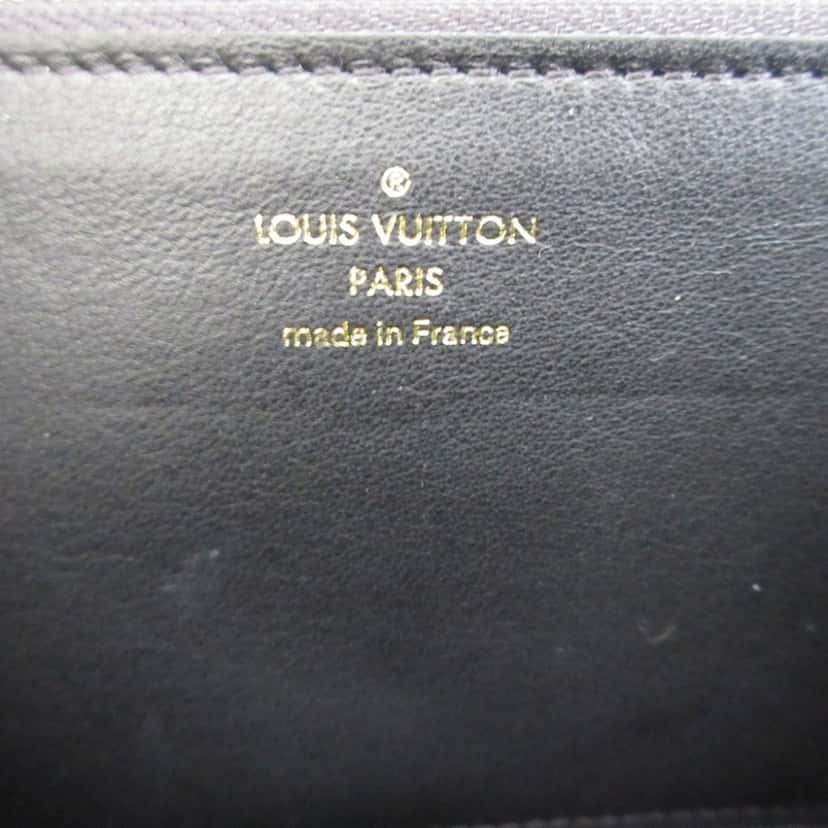 Louis Vuitton Taurillon Capucines Flower Long Wallet Black Leather Very good condition - Box View