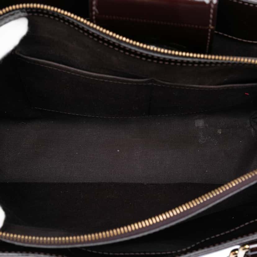 Louis Vuitton Monogram Vernis Melrose Avenue Purple Leather Very good condition - Model View