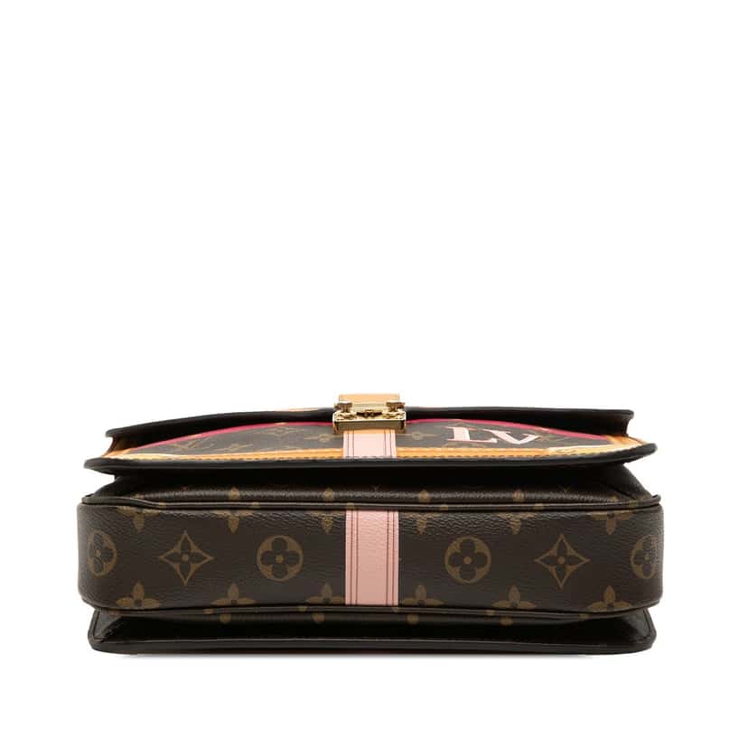 Louis Vuitton Monogram Summer Trunks Pochette Metis Brown Very good condition - Inside View