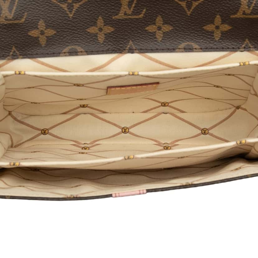 Louis Vuitton Monogram Summer Trunks Pochette Metis Brown Very good condition - Model View