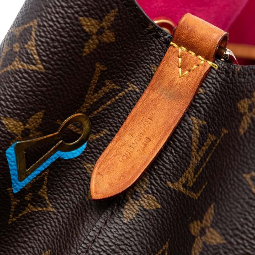 Louis Vuitton Monogram Love Lock Neonoe MM Brown Very good condition - Box View