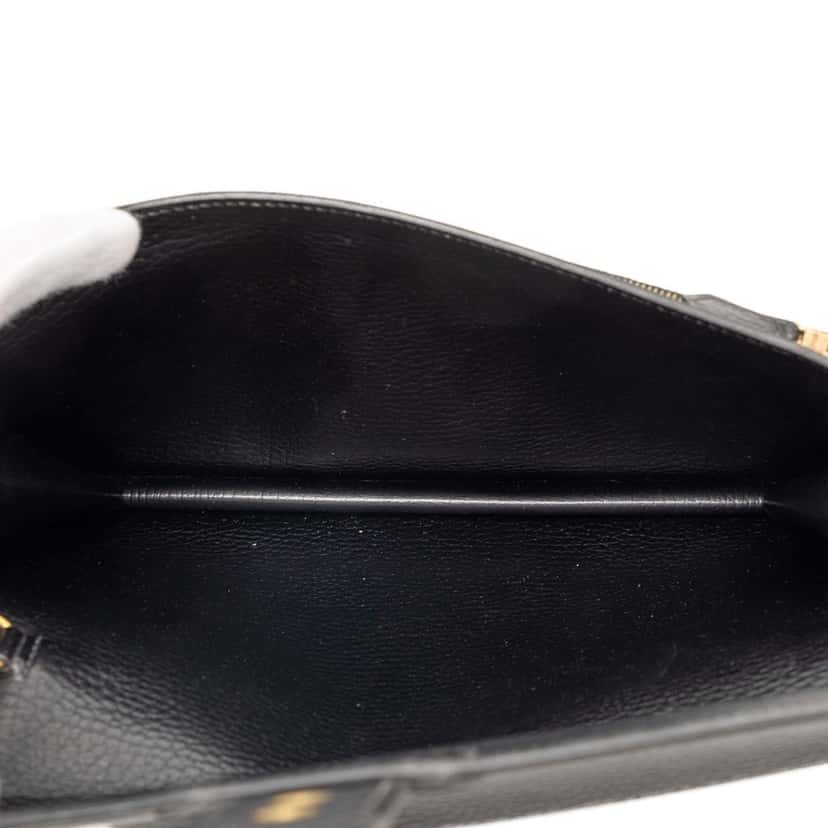 Hermès Ardennes Jet Pochette Clutch Black Leather Very good condition - Model View