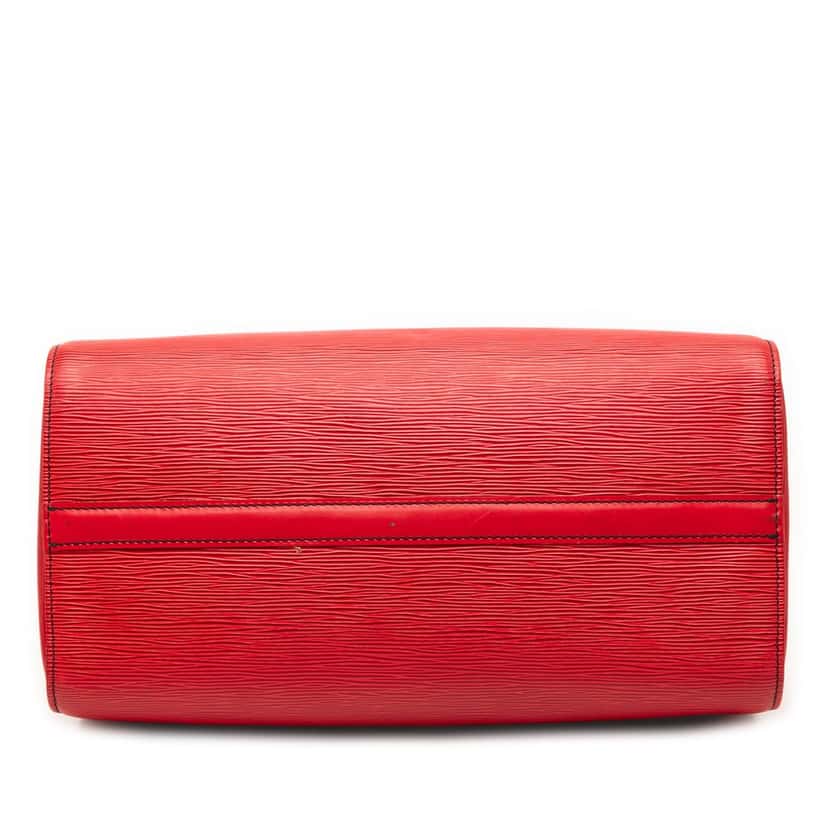 Louis Vuitton Epi Speedy 35 Red Leather Very good condition - Inside View
