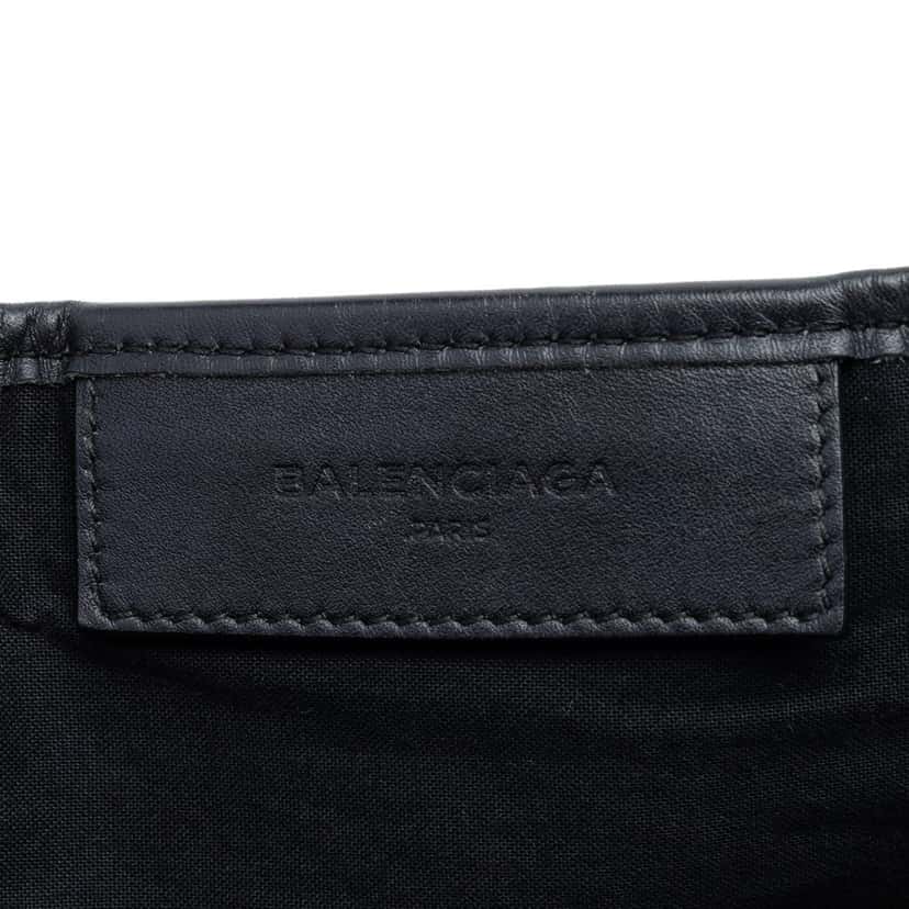 Balenciaga Canvas Striped Navy Cabas S Blue Very good condition - Box View
