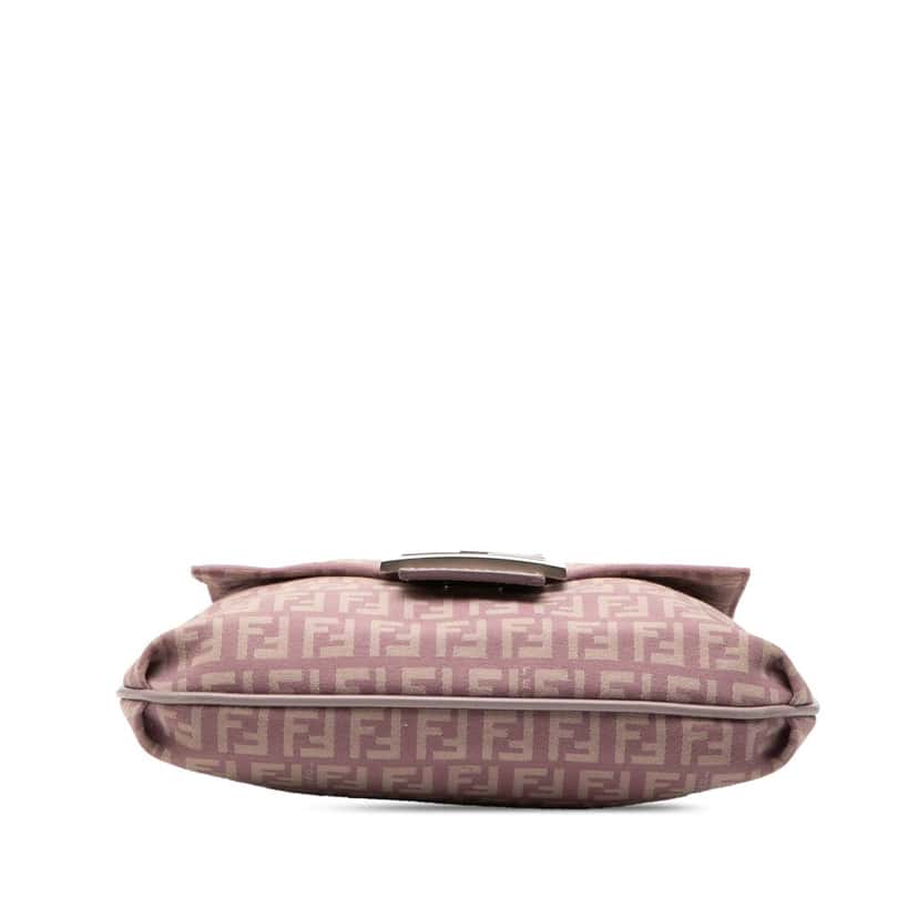Fendi Zucchino Canvas Crossbody Purple Very good condition - Inside View