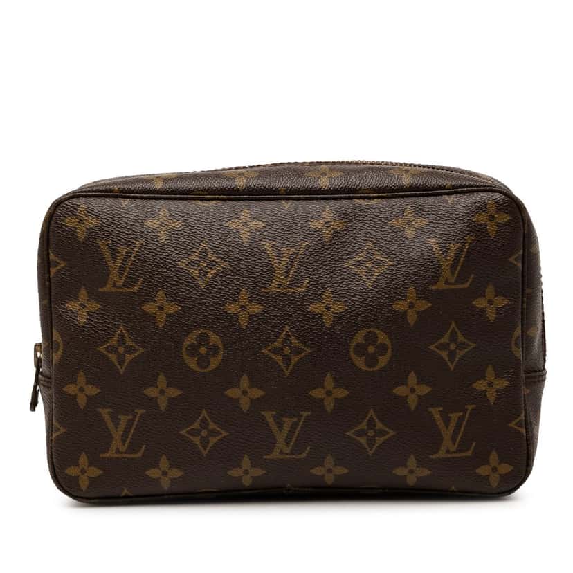 Louis Vuitton Monogram Trousse Toilette 23 Brown Very good condition - Front View