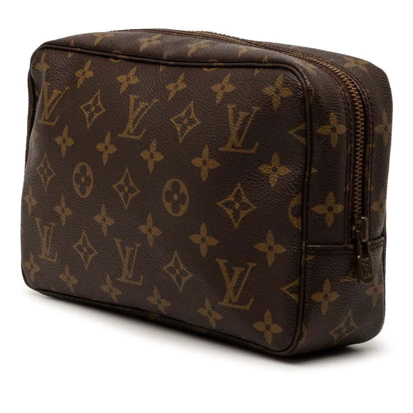Louis Vuitton Monogram Trousse Toilette 23 Brown Very good condition - Back View