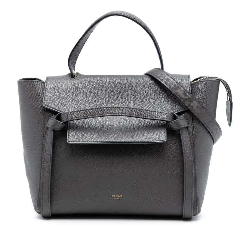 Celine Micro Grained Calfskin Belt Bag Other Leather Good condition - Front View