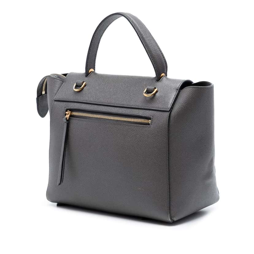 Celine Micro Grained Calfskin Belt Bag Other Leather Good condition - Back View