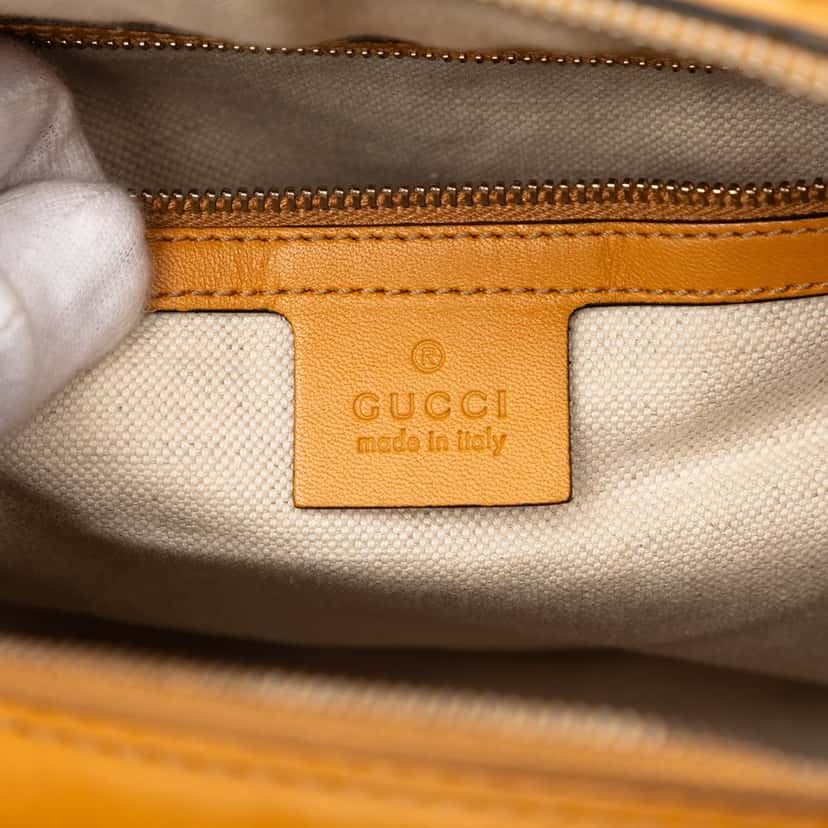 Gucci Medium GG Canvas Web Joy Boston Bag Beige Very good condition - Box View