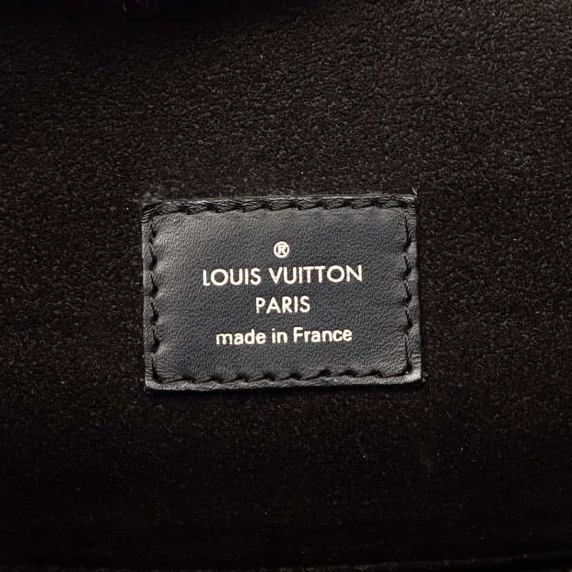 Louis Vuitton Epi Christopher Backpack PM Black Leather Good condition - Box View