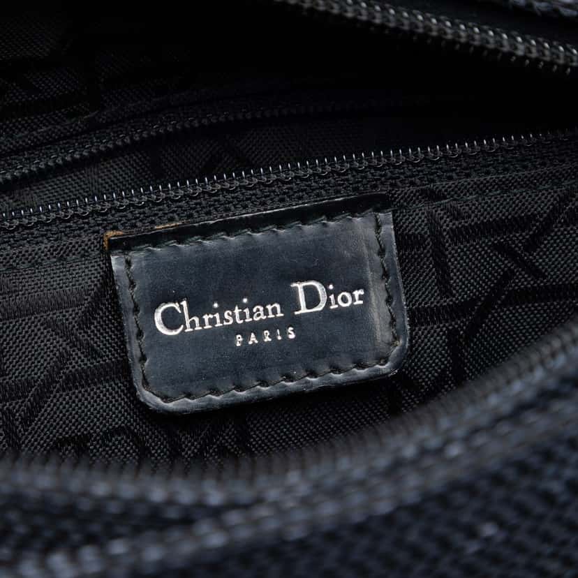Dior Medium Nylon Lady Dior Blue Very good condition - Box View