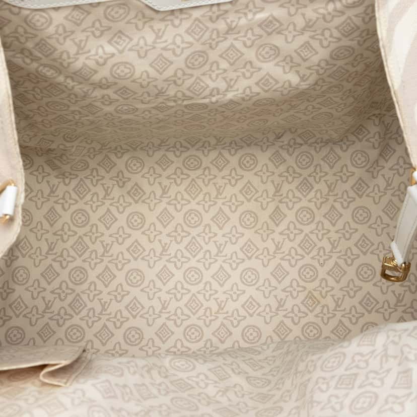 Louis Vuitton Monogram Tahitienne Cabas GM Beige Very good condition - Model View