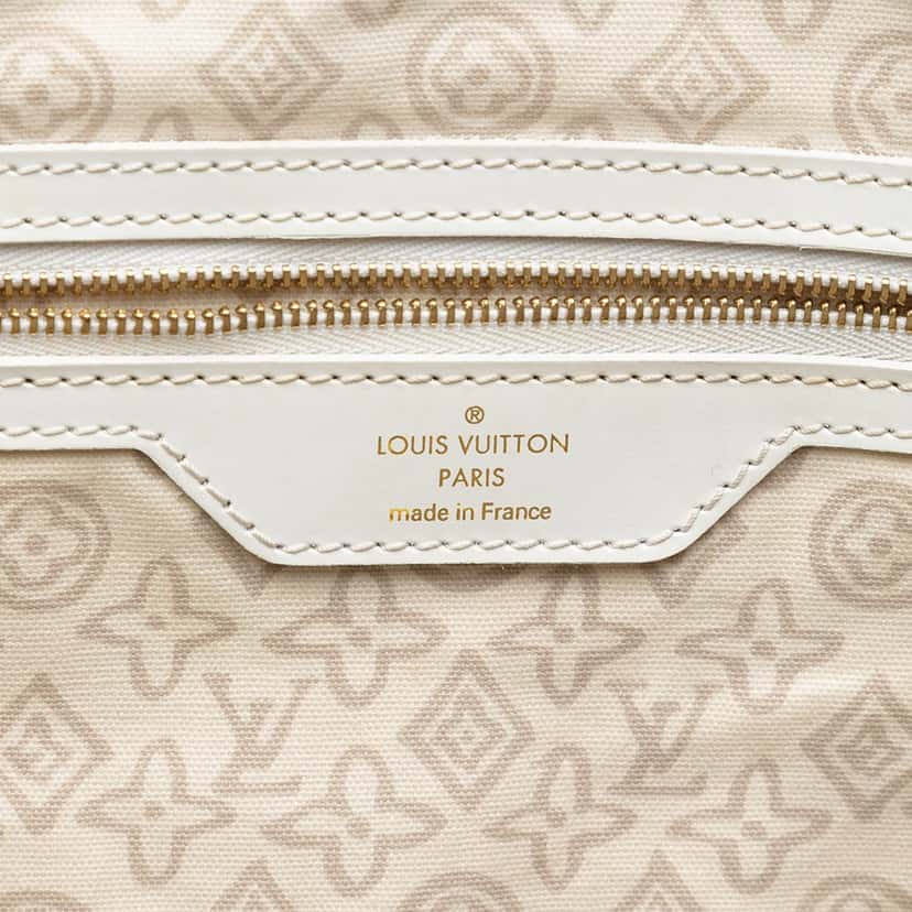 Louis Vuitton Monogram Tahitienne Cabas GM Beige Very good condition - Box View