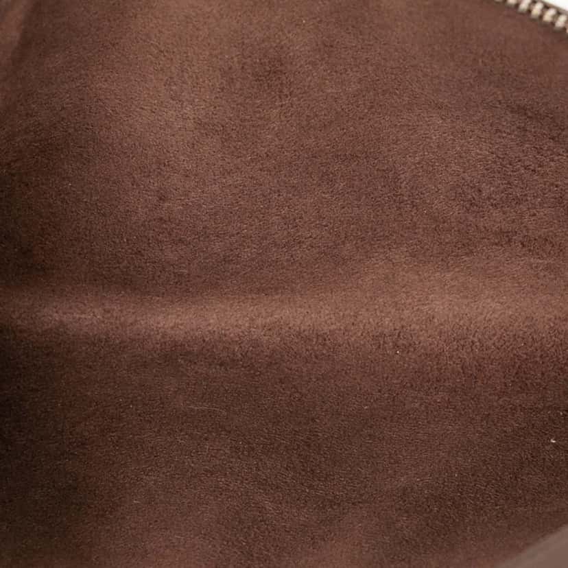 Louis Vuitton Epi Pochette Accessoires Brown Leather Very good condition - Model View