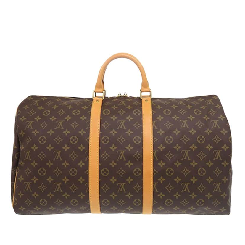 Louis Vuitton Monogram Keepall 55 Brown Very good condition - Back View