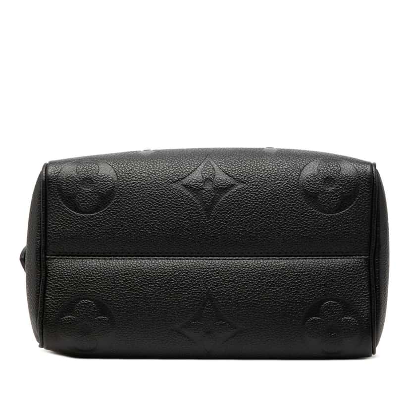 Louis Vuitton Monogram Giant Empreinte Speedy Bandouliere 20 Black Leather Very good condition - Inside View
