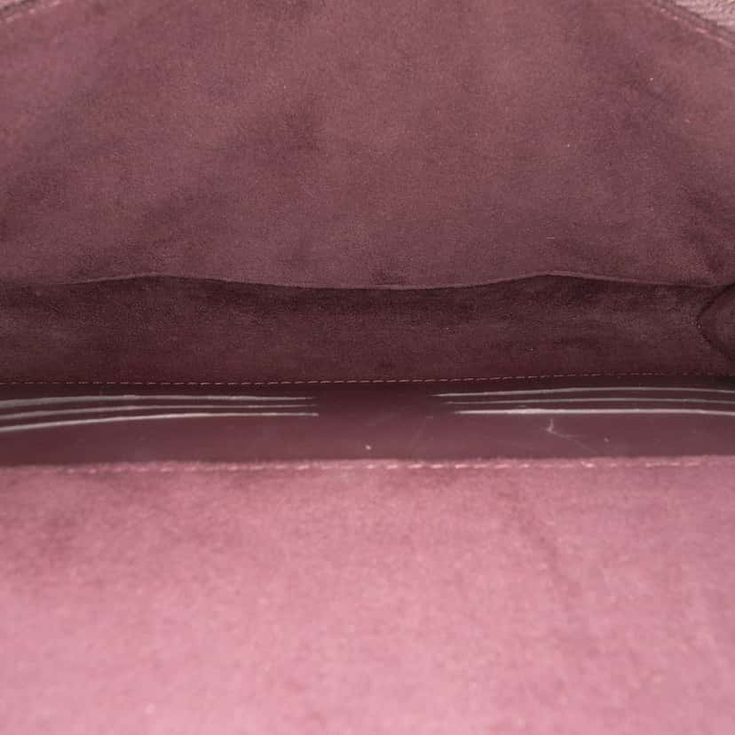 Louis Vuitton Louise Chain GM Purple Leather Very good condition - Model View