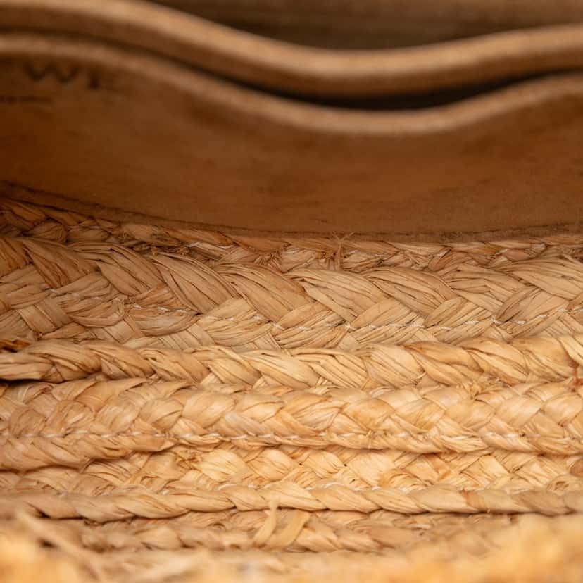 Loewe Mini Raffia Gate Crossbody Beige Very good condition - Model View