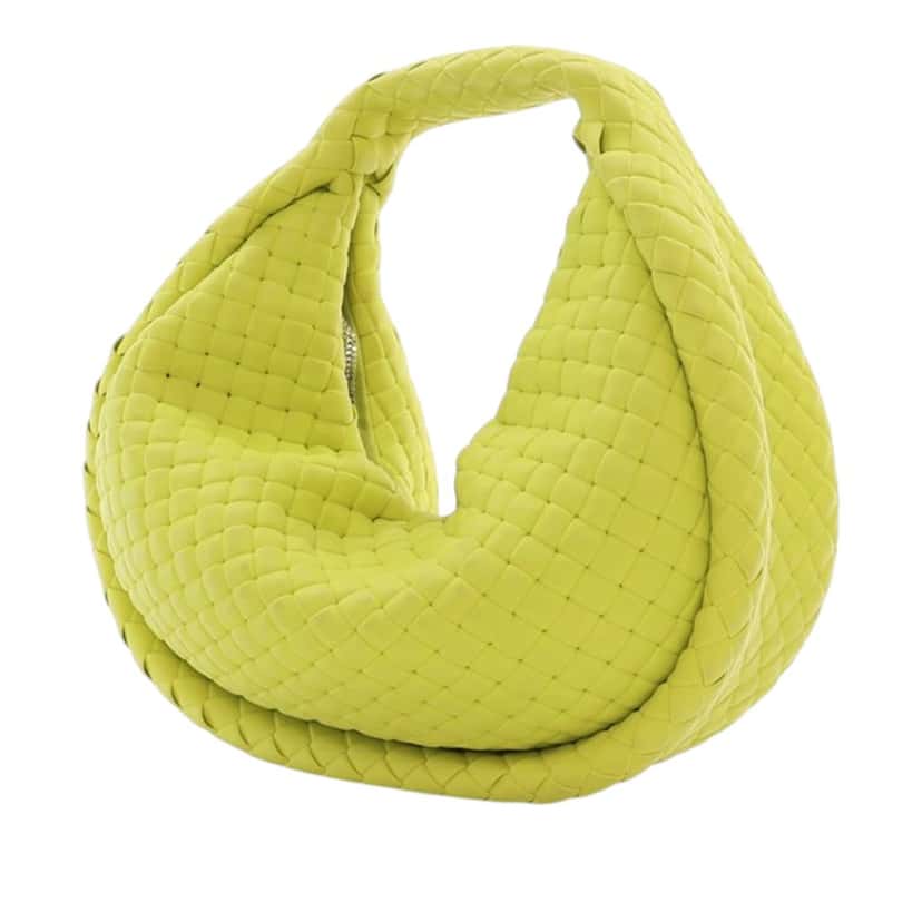 Bottega Veneta Mini Rubber Padded Intreccio Jodie Green Very good condition - Inside View