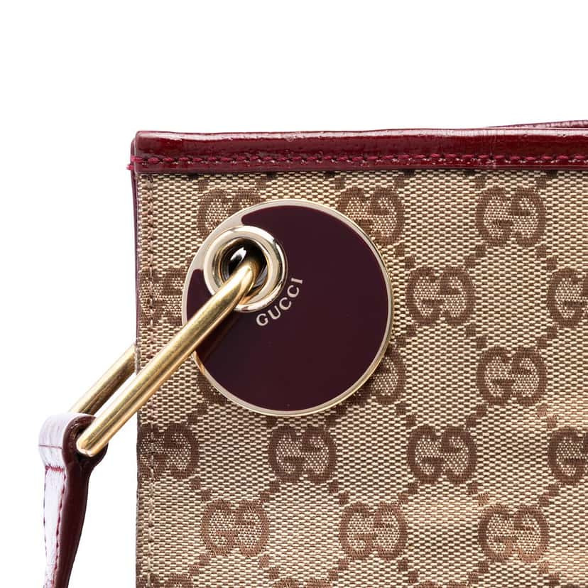 Gucci GG Canvas Eclipse Crossbody Beige Very good condition - Box View