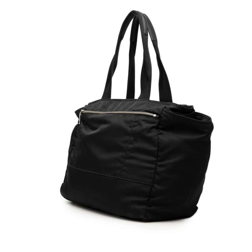 Prada Re Nylon Baby Bag Black Very good condition - Back View