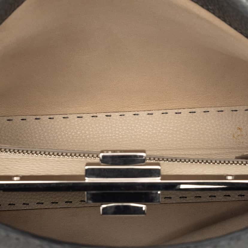 Fendi Medium Calfskin Peekaboo Iconic Satchel Other Leather Very good condition - Model View