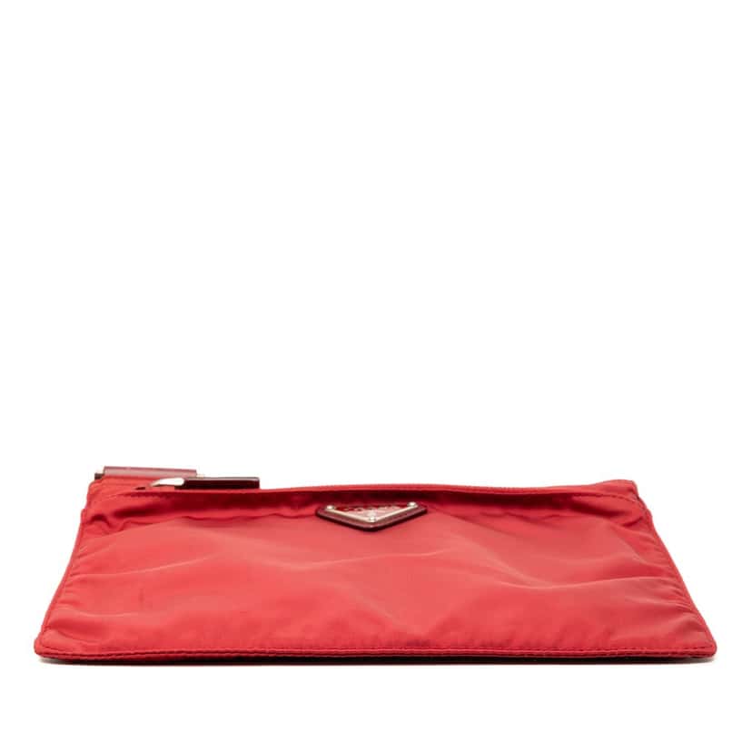 Prada Tessuto Zip Top Crossbody Red Very good condition - Inside View