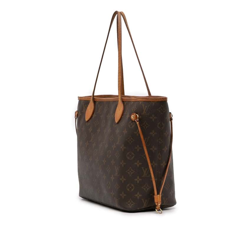 Louis Vuitton Monogram Neverfull MM Brown Very good condition - Back View