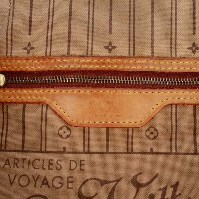 Louis Vuitton Monogram Neverfull MM Brown Very good condition - Box View
