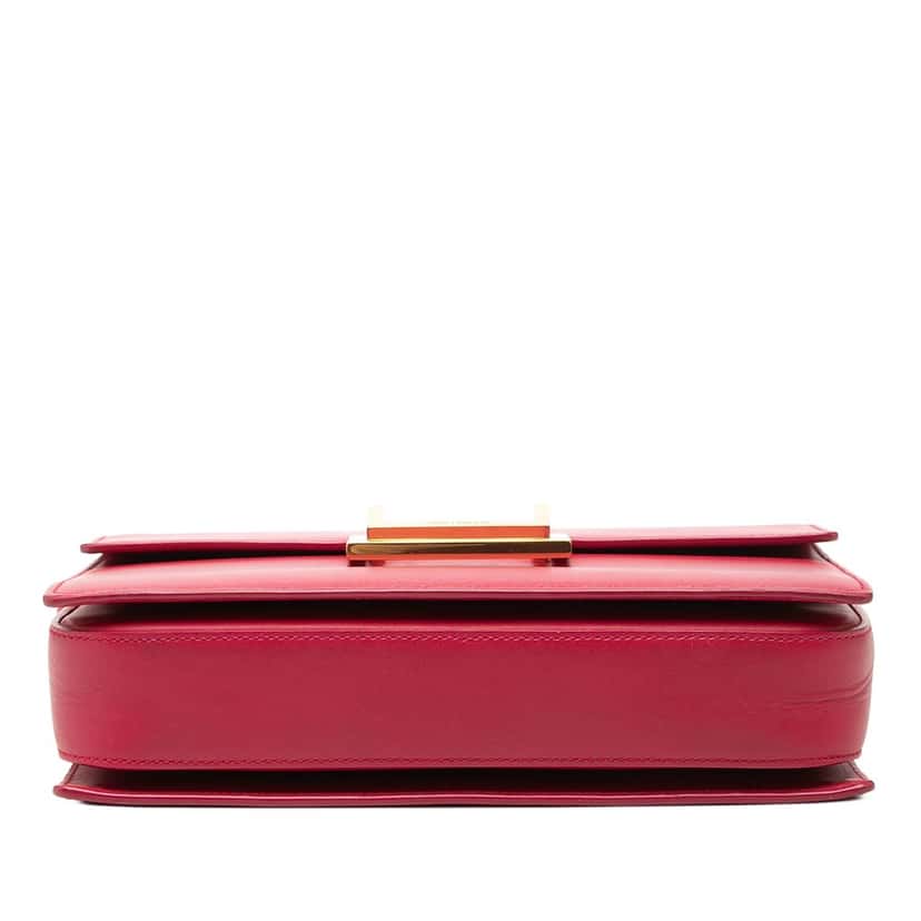 Saint Laurent Medium Leather Lulu Crossbody Pink Leather Very good condition - Inside View