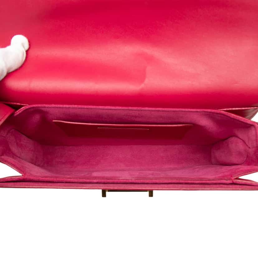 Saint Laurent Medium Leather Lulu Crossbody Pink Leather Very good condition - Model View