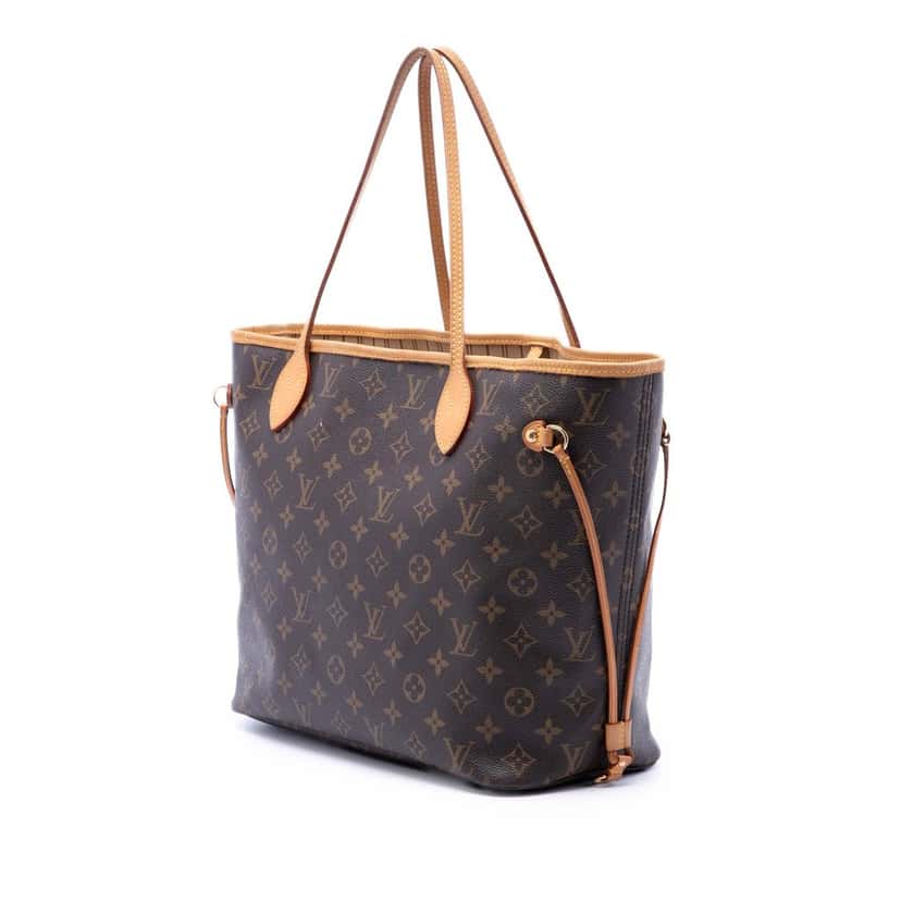 Louis Vuitton Monogram Neverfull MM Brown Very good condition - Back View
