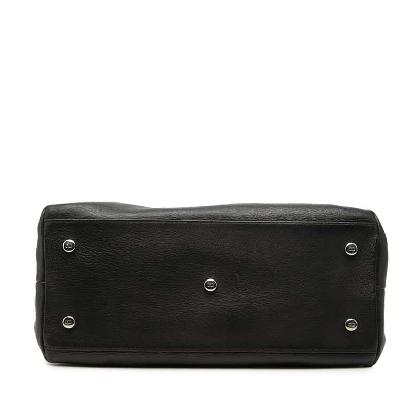 Dior Calfskin Granville Tote Black Leather Very good condition - Inside View