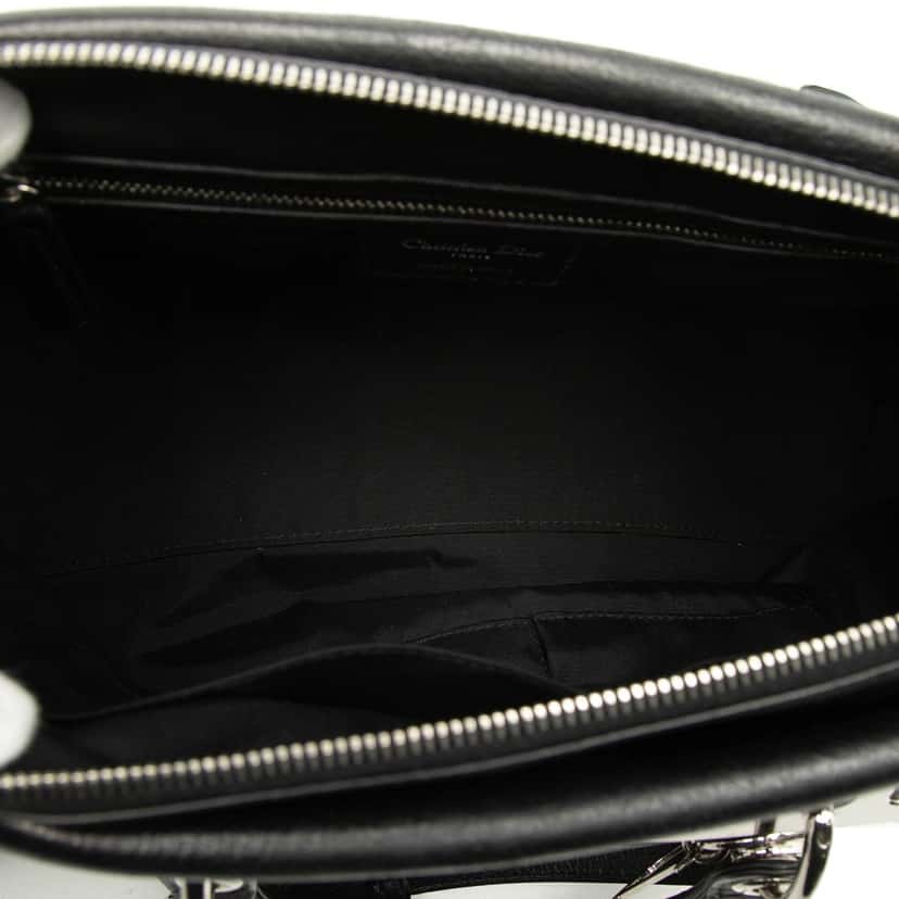 Dior Calfskin Granville Tote Black Leather Very good condition - Model View