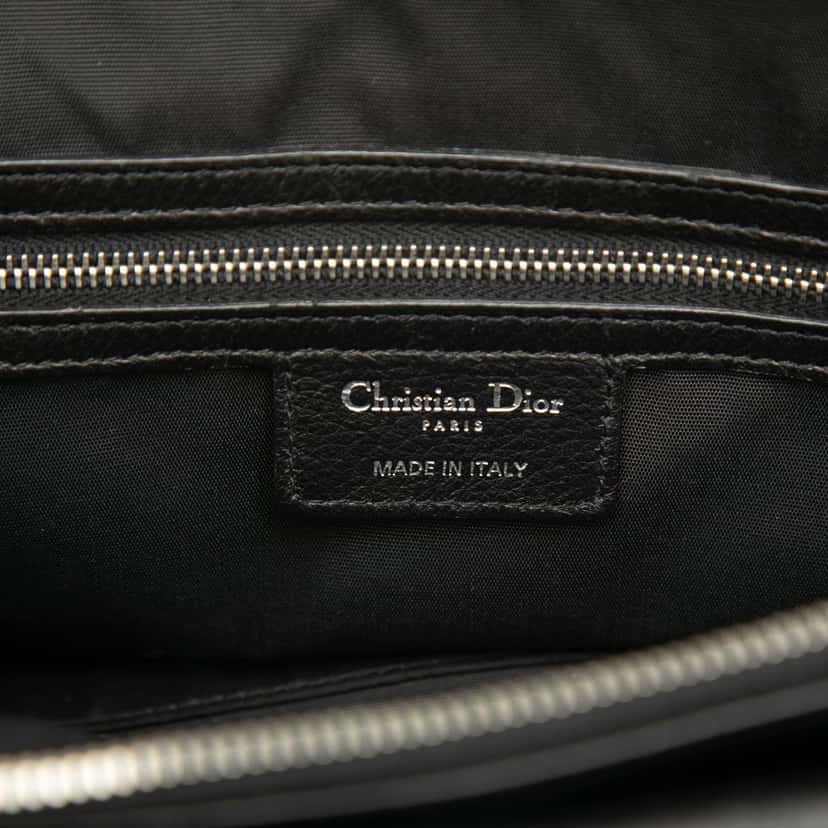 Dior Calfskin Granville Tote Black Leather Very good condition - Box View