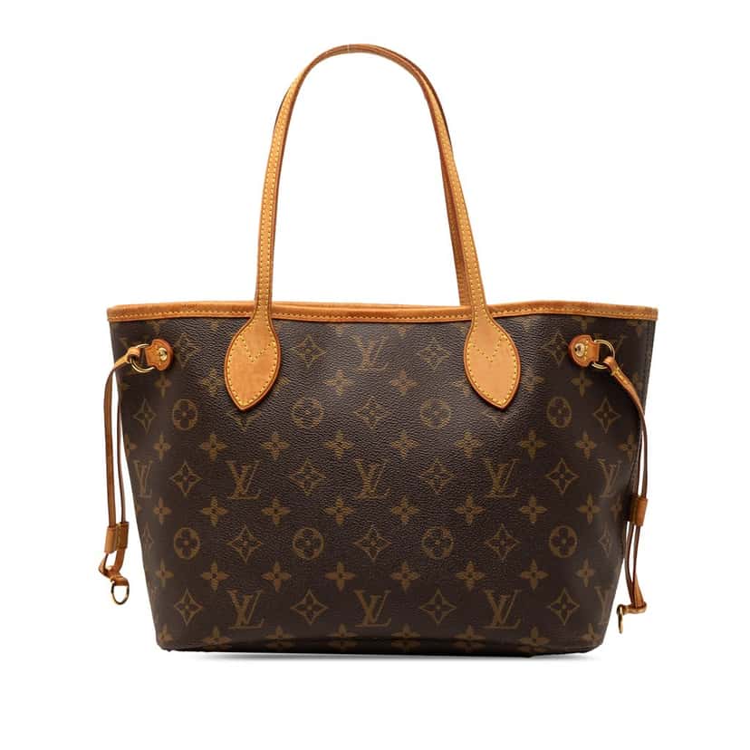Louis Vuitton Monogram Neverfull PM Brown Very good condition - Front View