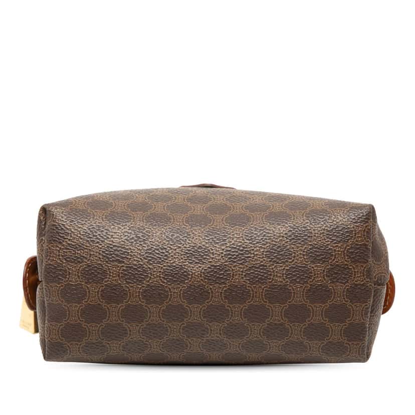 Celine Macadam Coated Canvas Pouch Brown Very good condition - Inside View